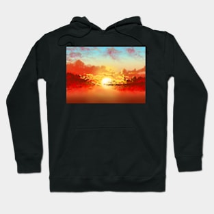 Sunset In The Clouds Hoodie